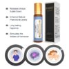 EUQEE 10ml Men's Roll-on Fragrance Oil For Car Diffuser Aromatherapy Green Tea Leather Amber Romance Aroma Essential Oils
