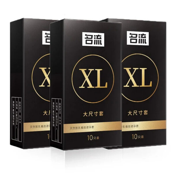 PERSONAGE 55mm 10Pcs Large Size Condoms Plus Big Condones Penis Sleeve Natural Latex Contraception Adult Sex Toys Cock Sleeve