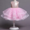 9feeb48c97b3fefa Children’s wear Summer of 2023 Girls For Party Wedding Bead Sequins sleeveless Cake Princess tutu dress Kids dance Clothes