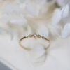 9ff330b05cba86a9 Retro 14k Gold Diamond Ring for Women Bizuteria Tail Engagement Banquet Anillos Rings Woman 14K gold Bizuterias Gemstone rings