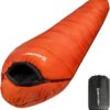 a01a0a34982c6e5c Bessport Mummy Sleeping Bag | 15-45 ℉ Extreme 3-4 Season Sleeping Bag for Adults Cold Weather– Warm and Washable, for Hiking Traveling & Outdoor Activities
