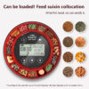 Fish for Aquarium Automatic Food Dispenser Rechargeable Timer Feeder with USB Cable LCD Display