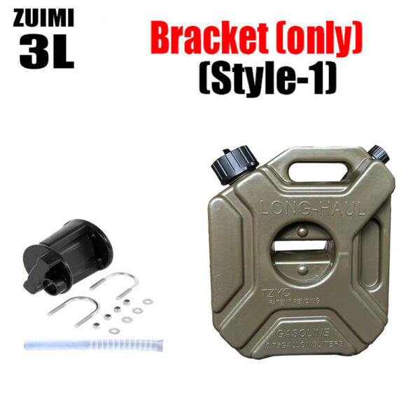 a02471ed93a5e7be 3/5L Accessories Petrol Cans Barrels Gas Spare Container Anti-static Jerry Fuel Tank Mororcycle Can