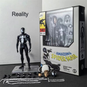 a0324c88aed14cb1 Ct 1/12 Anime The Amazing Spider-man Mafex 147 S.h.figuarts Spider Man Venom Symbiotic Figure 6" Action Figures Model Toy