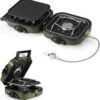 Naturehike 2 Burner Folding Camping Stove, Portable Propane Gas Stove with Carry Bag, 16000 BTU High-Performance Camp Stove with ETL Certification, Adjustable Burners & Piezo Ignition