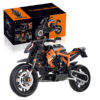 a05826f219efc8c9 1:8 Motorbike Model Building Blocks Sets Racing Moto Bricks Toys Kids Boys Children Birthday Gifts Adult MOC Technical 579Pcs