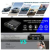 a05a08dbdfbb293e Intelligent TPMS Solar Tyre Monitoring System Parking Sensors For Cars Temperature Tire Air Pressure Gauge