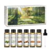a064af6a7aaab3fb EUQEE 6 Bottles Floral Series Essential Oils Set For Diffuser Candle Making-Rose Lavender Ylang Ylang Jasmine Geranium Chamomile