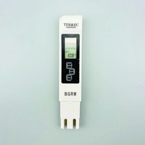 a071d8ffe0b8018a 1PC White Digital Quality TDS EC Meter Range 0 to 9990 Multifunctional Water Purity Temperature TEMP PPM Tester