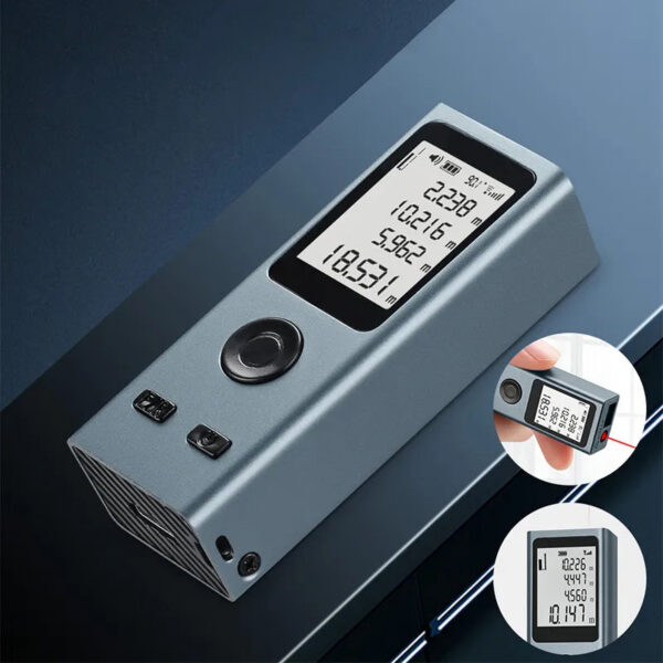 Mini Rangefinder 30M High Precision Measurement Laser 24g USB Rechargeable Handheld Distance Meter Smart Portable