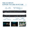 a09b76cddfc060c1 7inch Screen Video Capture Box 2 Channel HDMI Recorder Battery Socket Tape CVBS AV RCA SVideo DVI VGA YPbPr 1080p HD 4k