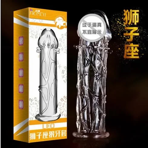 a0d9622016ae187c Spike Penis Sleeve Reusable Condoms Sex Toys for Men Delay Ejaculation Penis Sleeve Contraception Cock Ring Extender 남성전용기구