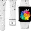 Laffav Compatible with Apple Watch Band 41mm 40mm 38mm iWatch Series 9 & Ultra 2 & SE & Ultra & Series 8/7/6/5/4/3/2/1 for Women Men, Colorful Jellyfish, M/L