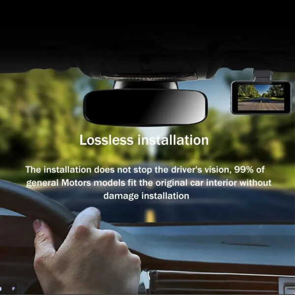a0ed33b21a153757 Hd dashcam wireless WiFi connects front and rear dual lens with reverse video car black box, car DVR, car surveillance camera