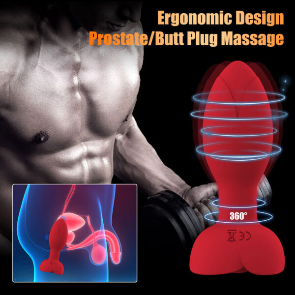 a11f005c21ec1ecc 20 Modes Rotation Vibrating Anal Plug Vibrator App Remote Control Male Prostate Massager Clit Butt Stimulation Sex Toy for Women