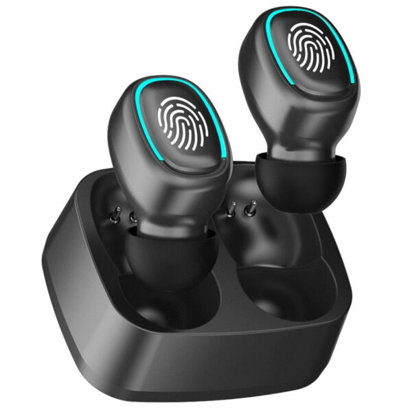 Wireless Bluetooth Touch Light Mini High Earplugs Anti Sweat HD Sound Quality Stereo Universal Headset