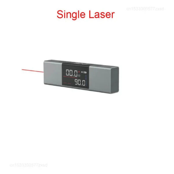 a137dbff024f037f Xiaomi Duka Protractor Digital Inclinometer Measure 2 in 1 Laser Level Gauge Construction Tools Angle Ruler