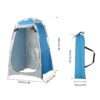 Privacy Portable Outdoor Camping Beach Shower Toilet Changing Tent Sun Rain Shelter with Window