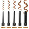 5 in 1 Hair Curling Iron Multifunctional barrel Rotating Professional salon Hair Curler