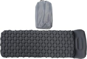 a17ada0408626ed1 Outdoor Sleeping Mattress TPU Damp Proof with Pillow, Inflatable Camping Sleeping Pad, Lightweight and Portable for Backpacking