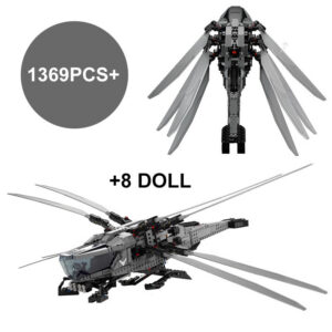 a1954d6fd0d6b33c 1369PCS Icons Technical Dune Atreides Royal Ornithopter Model Building Blocks Fit 10327 Set Creative Bricks Toys For Kids Gifts