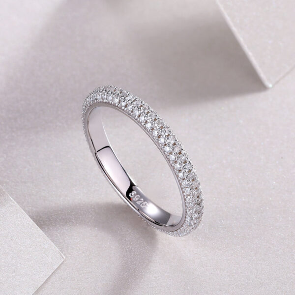 a1a749e8b52e6083 WUIHA Real Sterling Sier Sparkling All Moissanite Diamond Wedding Engagement Rings for Women Anniversary Gift Fine Jewelry