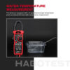 HT208A/D AC/DC Digital Clamp Meter Multimeter Pinza Amperimetrica True RMS High Precision Capacitance NCV Ohm Hz Tester