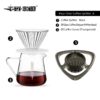 a1b89617be717924 MHW-3BOMBER Rain Pour-Over Coffee Splitter Control Flow Rate Coffee Dripper Tritan Material Enhance Brewing For Barista