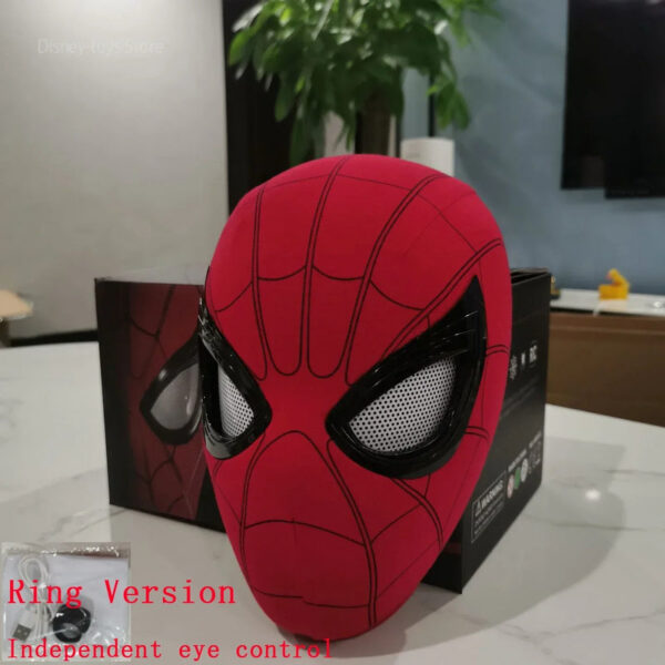 a1b897d11d0a949c Mobile Eye Electronic Spider Man Desktop Decoration Sculpture 1:1 Remote Control Adult and Children's Gift