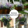 a1d415123d3d3a58 PARTY JOY 18 Bunches Fake Plants Outdoor, Fake Bushes UV Resistant Artificial Flowers Hydrangea Flowers Greenery Shrubs Faux Greenery for Outdoor Garden Patio Front Porch Yard Decor