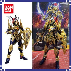 a1d9f7937586c073 Bandai Original Anime Yu-Gi-Oh! Duel Monsters Figure-rise BLACK LUSTER SOLDIER Action Figure Assembly Model Toys Ornaments Gifts