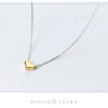 a1de1a6ce6aac203 Modian Gold Color Heart Simple Tiny Fashion Chain Pendant Necklaces Classic Girls 925 Sterling Silver Jewelry For Women Gift