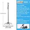 Ulanzi MA09 1.8m Selfie Stick Tripod for iPhone 16 15 Android Phone with Remote Control Panoramic Ball head Holder U200 VL49 Kit