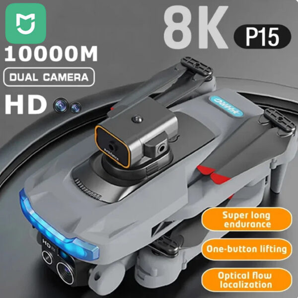 a1efa9e1c1b56304 Mijia P15 4K Professional Camera 8K GPS HD Aerial Photography Dual-Camera Omnidirectional Obstacle Avoidance Drone