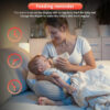 a1f420cbdf8691d3 Cdycam New 3.5 inch Wireless Video Baby Monitor Night Vision Temperature Monitoring 2 Way Audio Talk Baby Nanny Security Camera