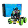Keyestudio Micro bit 4WD Mecanum Board Robot V2.0 With Python Language Programming System For Microbit Smart Car Kit