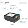 a204f913a51b316f ToolkitRC M7 200W 10A DC Balance Charger Discharger for 1-6S Lipo Battery With Voltage Servo Checker ESC Tester Receiver LCD IPS
