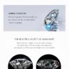 MODIAN D Color Moissanite Small Hoop Earrings 925 Sterling Silver Hollow Sparkling Ear Buckles For Women Wedding Fine Jewelry