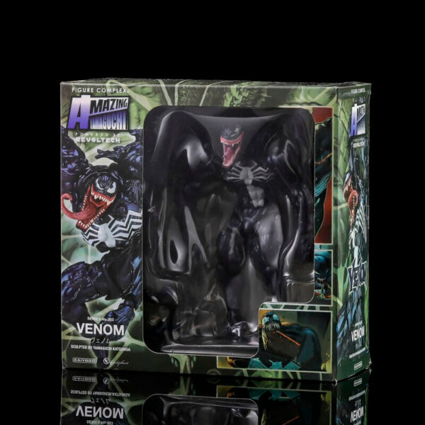 a21eb8420c34bbef AMAZING YAMAHI Carnage Venom Spider Man legends Action Figure Joint Movable Change Face Statue Model kids for Toy Gift