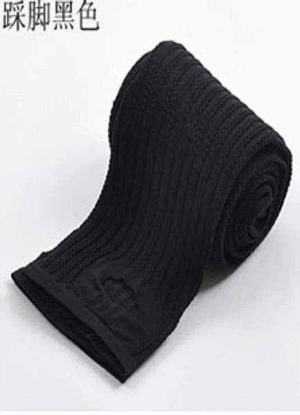 Winter Pantyhose Women Crotchless Stockings Plus Size Hosiery Flower Fishnet Pantihose Medias Sexy Tights
