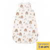 Elinfant Sleeveless Soft Newborn Baby Sleeping Bag Bamboo Cotton Warm Wearable Blanket Winter Print Vest Sleep Sack