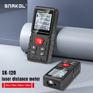 Snakol Tape Measure 50M/70M/100M/120M Laser Distance Meter Rangefinder Profesional Digital Range Finder Ruler Test Tools