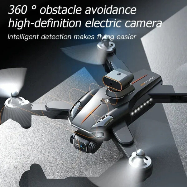 a26be43376bb7c9d P11 Pro Max Drone 8K 5G GPS Professional HD Aerial Photography Dual-Camera Obstacle Avoidanc Brushless Quadrotor Children Gifts