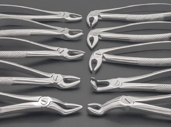 Adult Tooth Extracting Forceps 10pcs/set , Children Teeth Extraction Forcep 7pcs/set, Surgical Dental tools Dentistry Tool