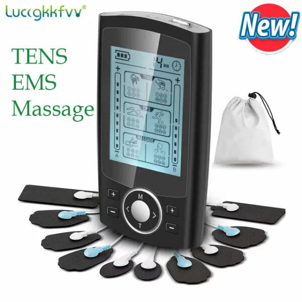 a27be3a778f69676 Tens Muscle Stimulator 36-Mode Electric EMS Acupuncture Body Massage Digital Therapy Slimming hine Electrostimulator