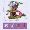 a27eca13c372457c Tree STEM Toy Creative Construction Set 642PCS Forest House Building Bricks Treehouse Animals with Box