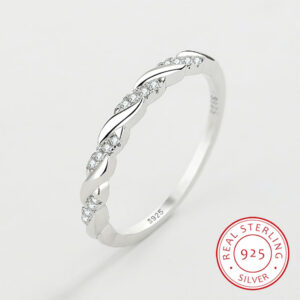 a29b58e35d3b13b5 NEW Fashion Wrap Rings For Women Real S Sier Elegant Finger Crystal Diamond Rhinestone Zircon Dainty Gift Jewelry