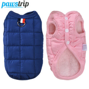 a2a625a04e2376c5 Winter Warm Coat Jacket Windproof Dog for Small Dogs Padded Clothing Chihuahua Clothes Pet Supplies