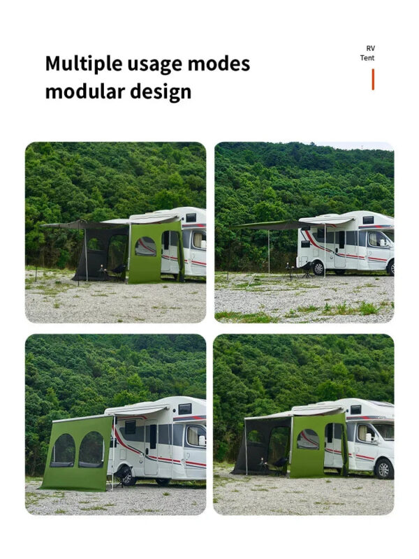 a2aa9d2da41031be Caravan Awning Tent RV Screen Room Family Room Camper Privacy Room Sunshade Campervan Tent Outdoor Camping Shelter