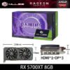 MLLSE AMD RX XT 8GB Placa De Graphics GPU GDDR6 256-bit 7nm game Video Card rtx 5700 xt 8gb Support Desktop CPU